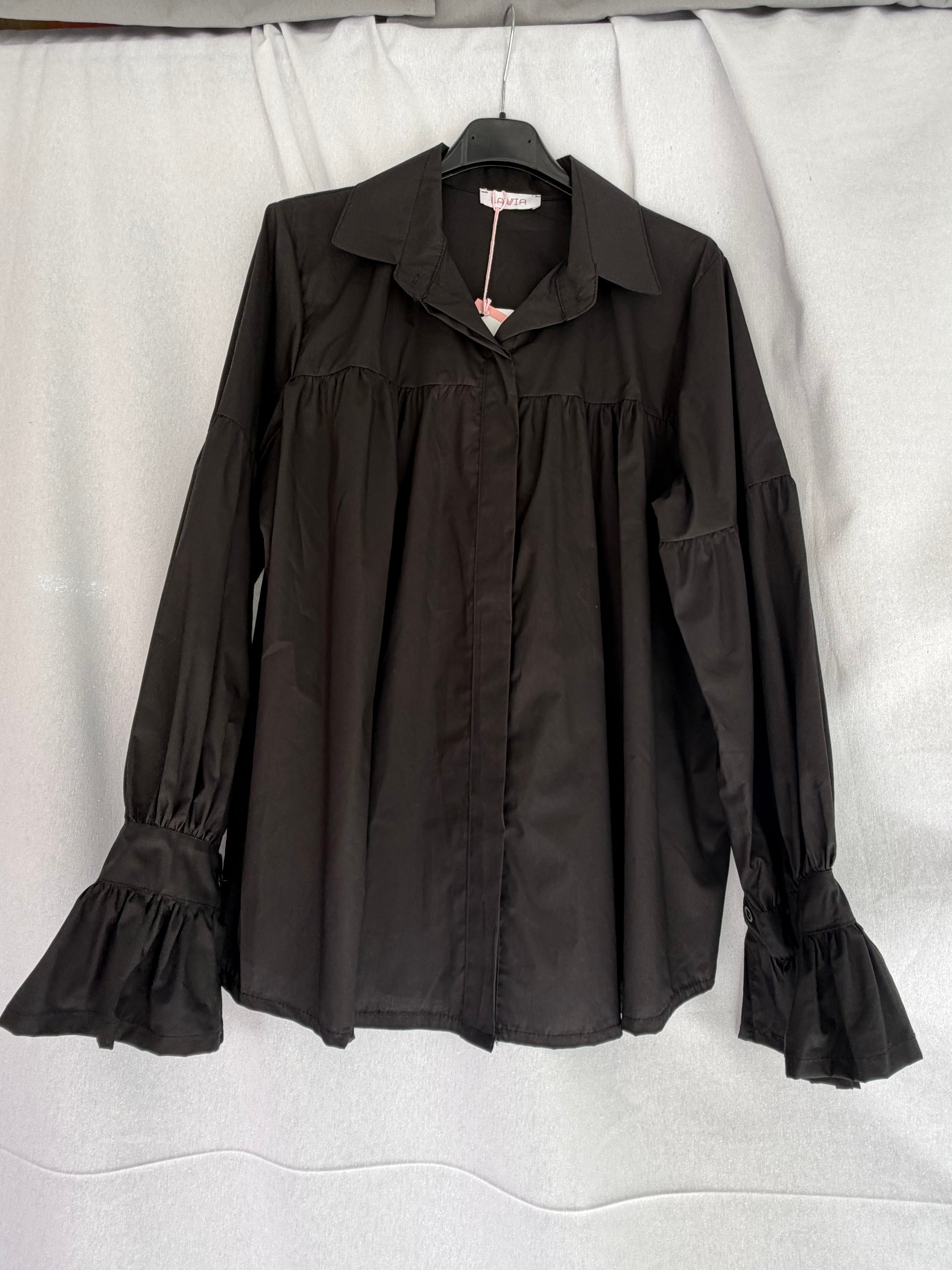 Camicia Polsino Volant