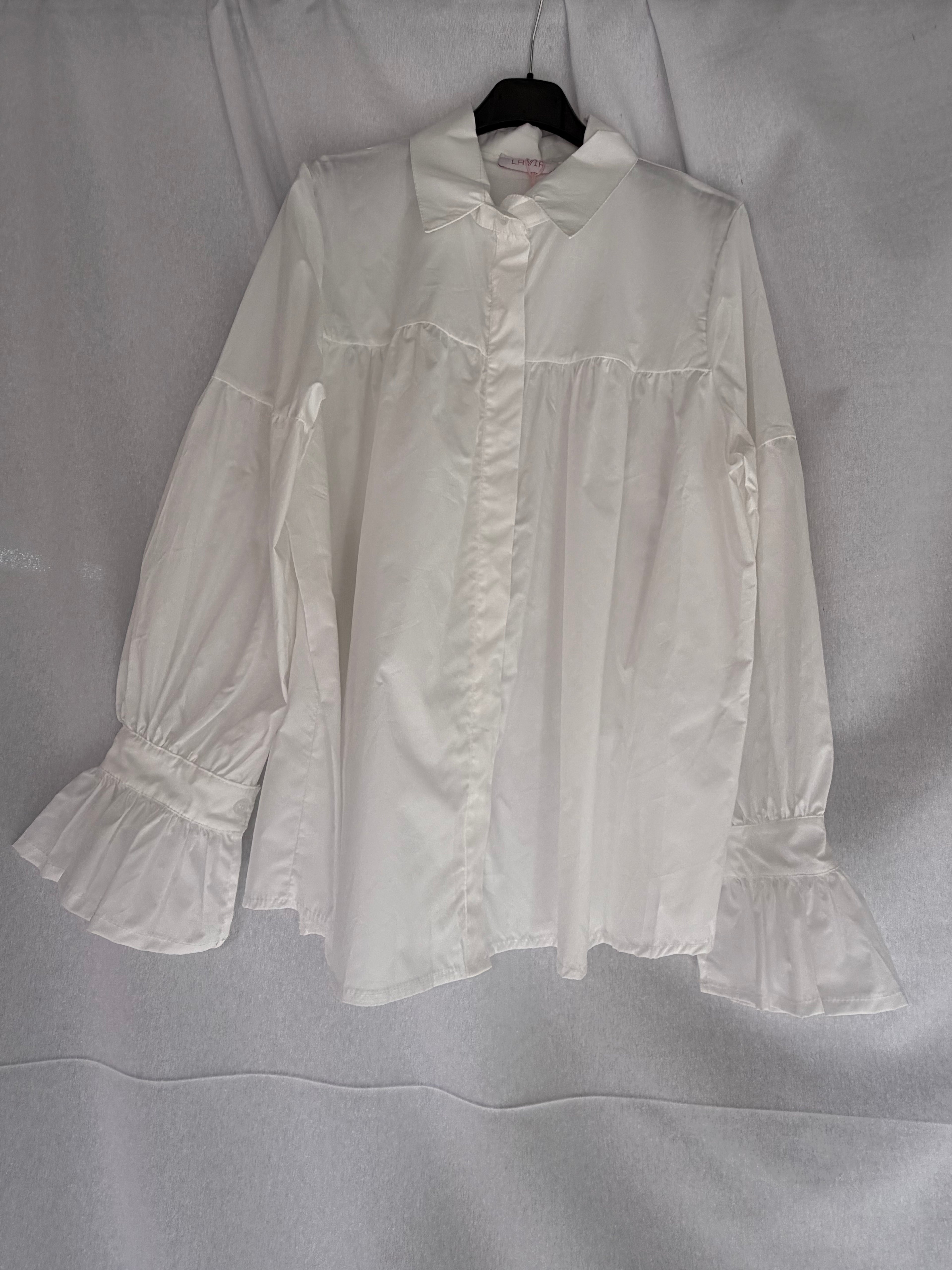 Camicia Polsino Volant